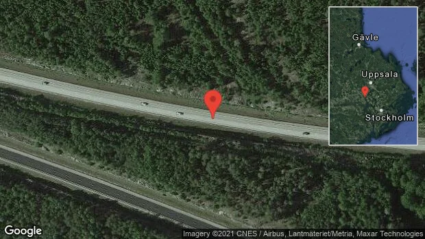 Stopp på E18 på grund av olycka med flera fordon