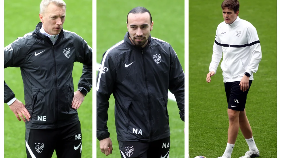 Niklas Egnell, Nicolas Santi Aguilar och Victor Lyberg.