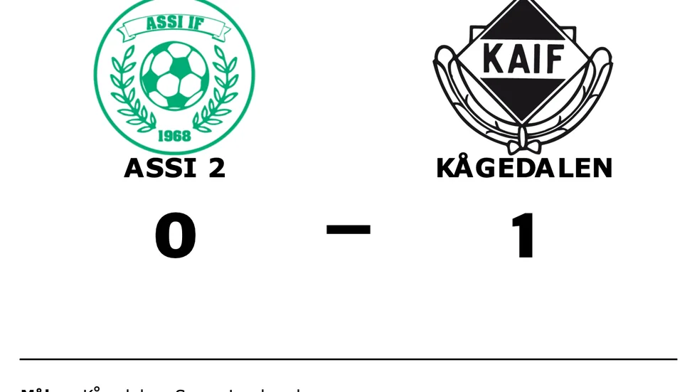 Assi 2 förlorade mot Kågedalen