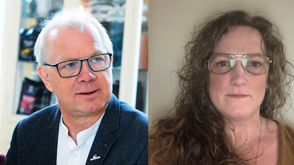 Christer Jonsson (C) är regionråd med ansvar för hälso- och sjukvård samt vice ordförande i Regionstyrelsen. Pernilla Petersson är huvudskyddsombud och vice ordförande i Vårdförbundet Kalmar län.