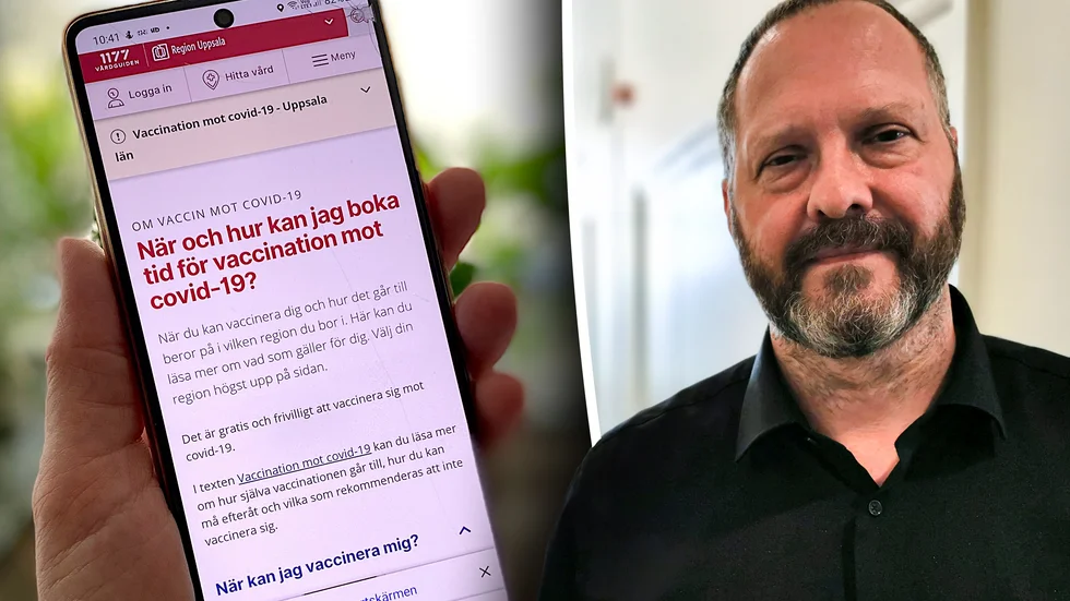 Erik Sköldenberg är chefsläkare på Region Uppsala och ansvarig för vaccinnplaneringen.