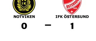 Notviken föll hemma mot IFK Östersund