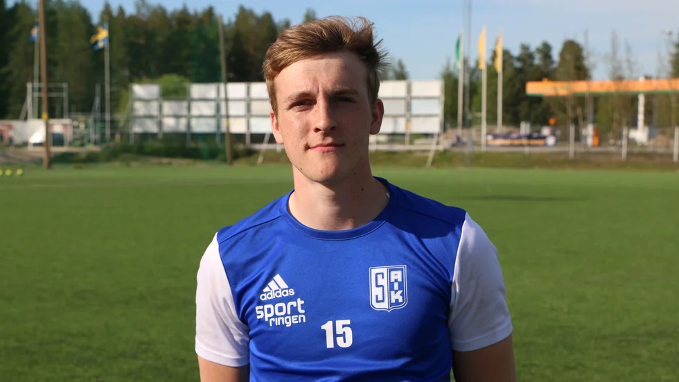 Joel Carlsson gjorde mål för Storfors. (Arkivbild)