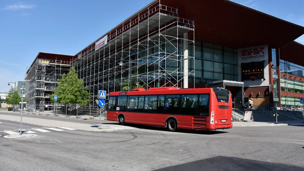 Kulturens hus i Luleå ska få ny färg.