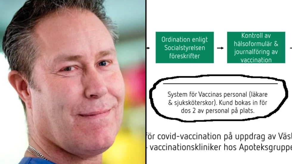 ”Det var först när du hörde av dig som jag blev helt medveten om vad som stod”, säger Ronny Lestander, Vaccinsamordnare i Västerbotten.