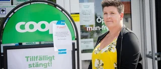 Varor skänks bort när Coopbutik håller stängt 