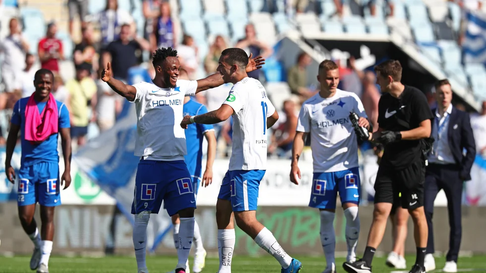 Norrköping vann senast mot Malmö FF. Arkivbild.