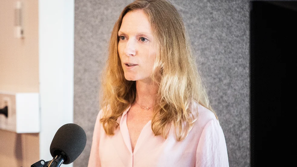 Christine Senter, Region Gotlands vaccinsamordnare.