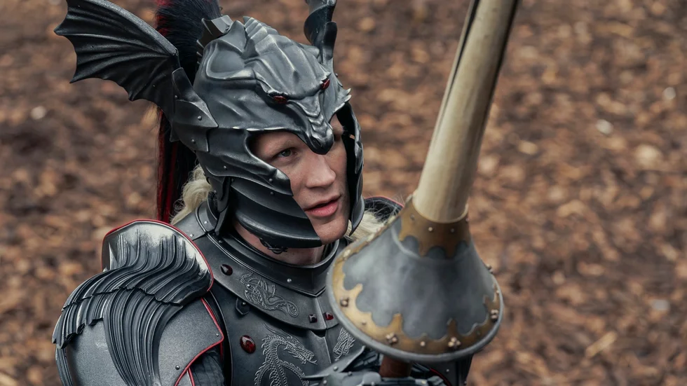 Matt Smith som Prins Daemon Targaryen i "House of the Dragon". Pressbild.