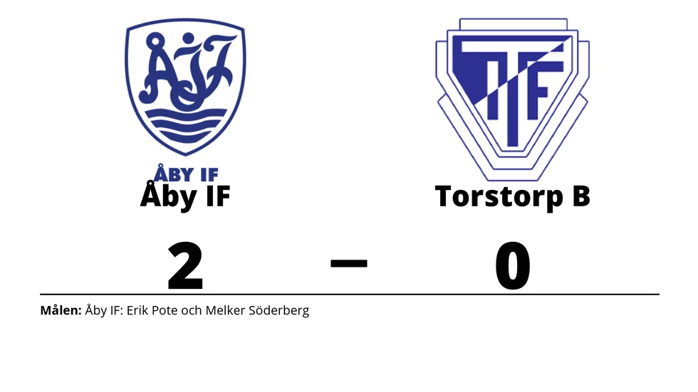 Åby IF 2 vann mot Torstorps IF B