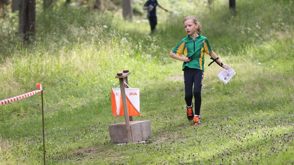 Moa Glinge deltog i Nyårslöpet. (Arkivbild)