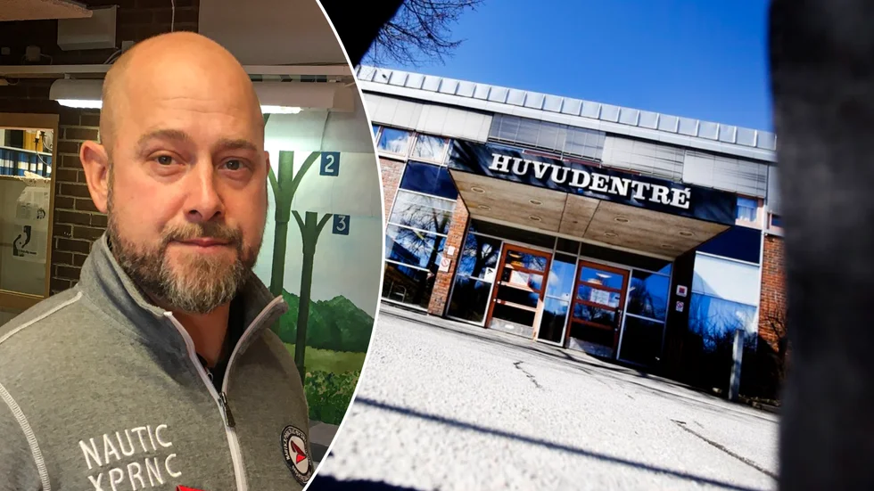 Jens Axdorph, rektor på Rekarnegymnasiet, gläds över att programmet Mentorer i våldsprevention, MVP, räddas. 