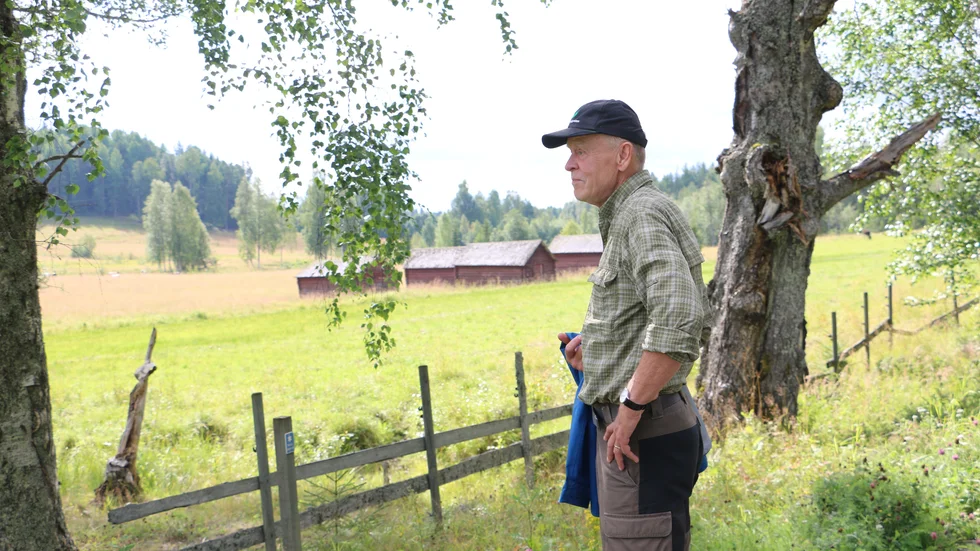 Per Christoffersson tycker det är tungt att behöva se förfallet av framför allt byggnaderna.