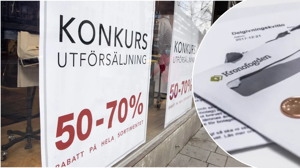 Konkurserna i Sverige och Kalmar län ökade kraftigt under 2022, men Västerviks kommun däremot har en annan utveckling.
