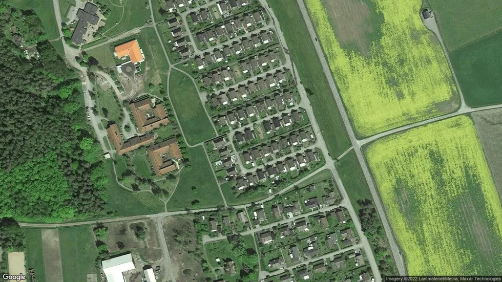 Området kring Vickelbyvägen 49