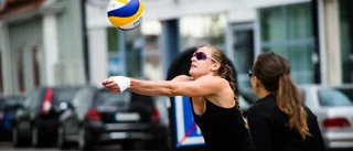 Premiär för sportig folkfest på Stora torget