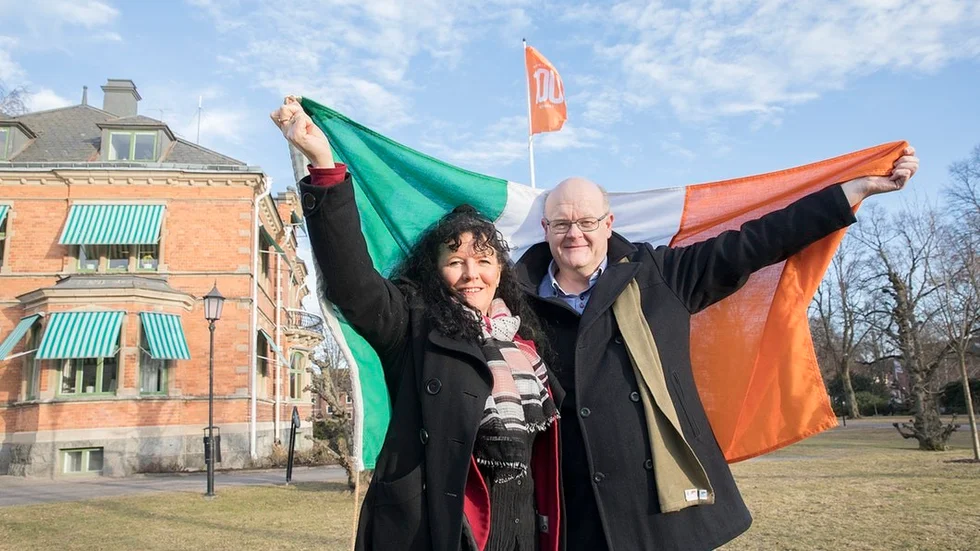 Brenda Griffin och Peter Gustavsson ser många anledningar att fira.
