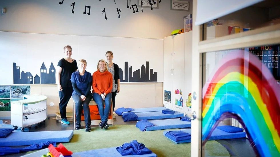 Lisa Jisei, Malin Willix, Ulrika Karlsson Blomberg och Fanny Rinman.