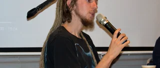 Andris Fågelviskare fick "möta" Jan Lindblad på Åsa folkhögskola