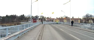 Stallarholmsbron stoppade trafiken