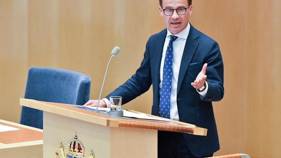 Ulf Kristersson (M).