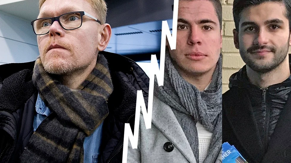 Marko Biscevic och Emil Ahmadi blev utslängda från skola under sin värvarturné.