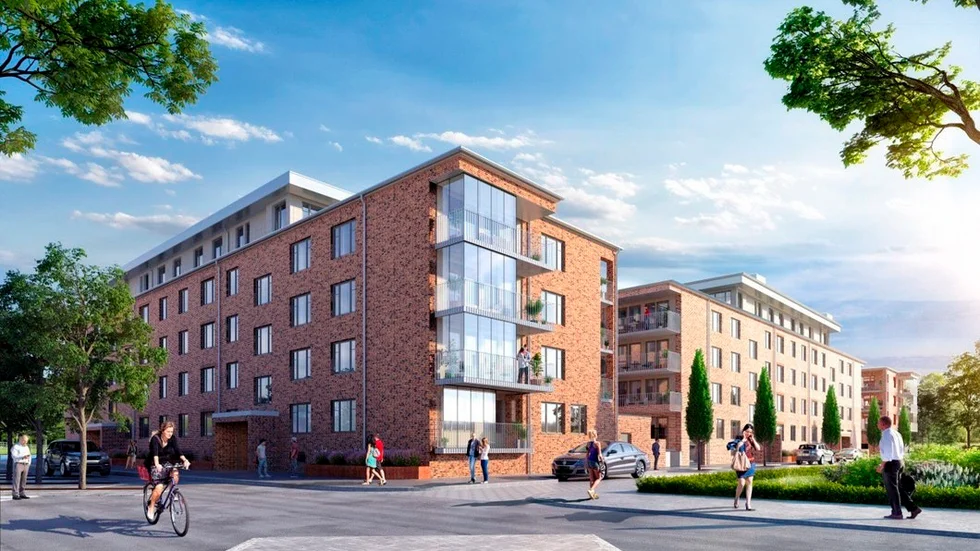 Kärnhem bygger 67 bostadsrätter på kvarteret Nätet i en första etapp.