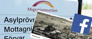 Planerat asylboende publicerades på facebook