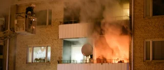 Brand i hyreshus
