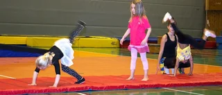 Stor variation på gymnastikshow