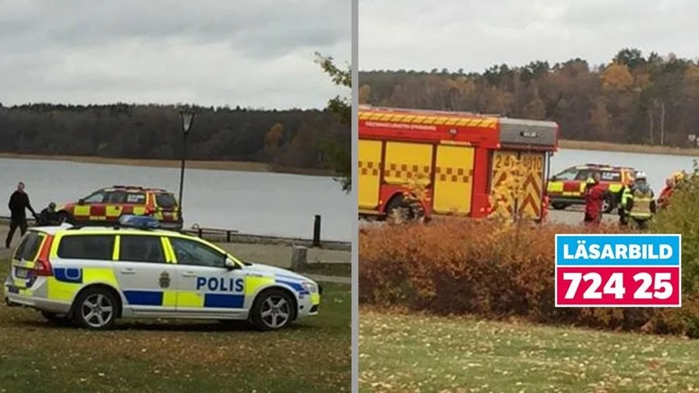 Det var lördagen den 4 november som en kvinna som en äldre kvinna hamnade i vattnet vid en brygga på Visholmen.