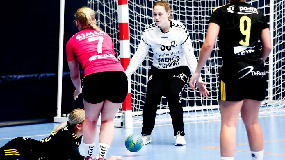 Målvakten Josefine Brodd Björklund gjorde en bra match senast oh är viktig för Guif.