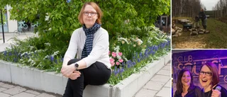 Vedklyv, röjsåg och blues är Béatrices passion     