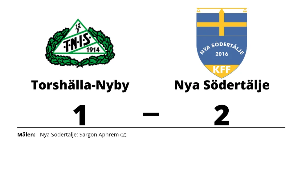 Torshälla-Nyby IS förlorade mot Nya Södertälje KFF