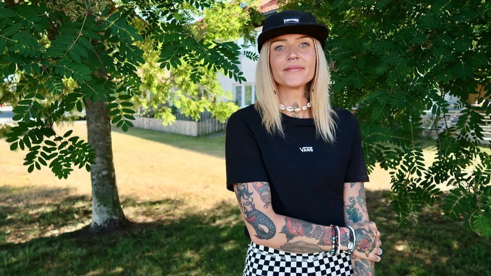 32-åriga Sandra Bunzek skaffade sin första tatuering som 18-åring och har fortsatt tatuera sig med jämna mellanrum sedan dess.