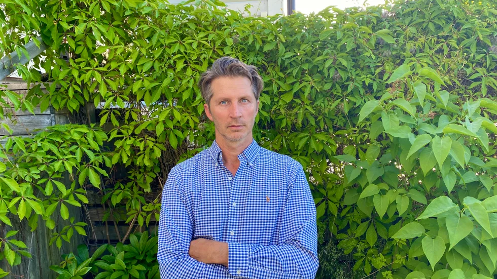 "Den var självskrivande på något sätt" säger Martin Perk om arbetet med bok nummer två i serien om poliskommissarie Viggo Sandberg. 