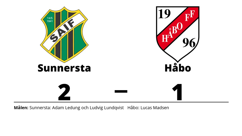 Sunnersta AIF vann mot Håbo FF