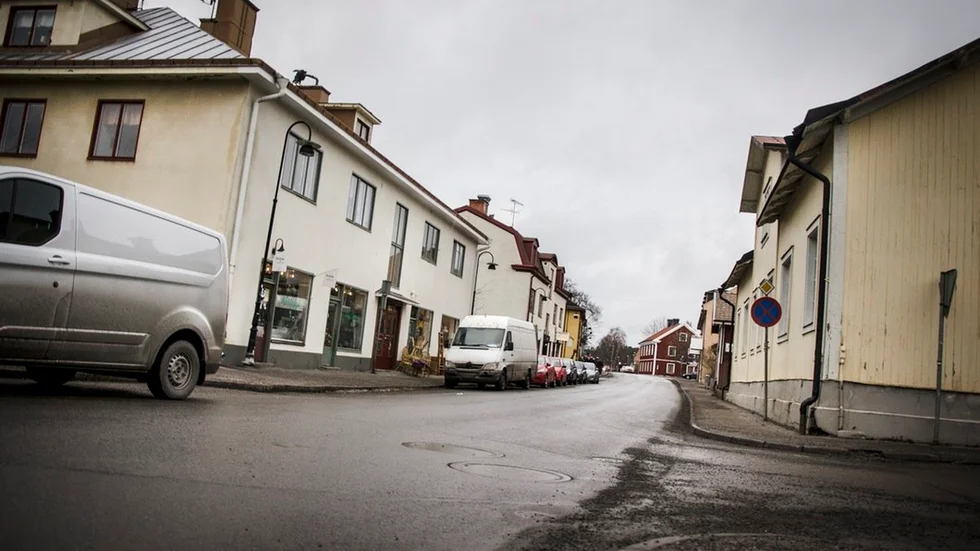 Landsvägsgatan i Malmköping.