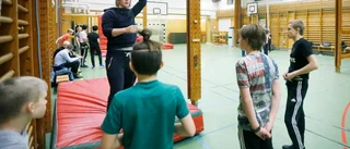 Kö för att träna sporten som det sällan tävlas i