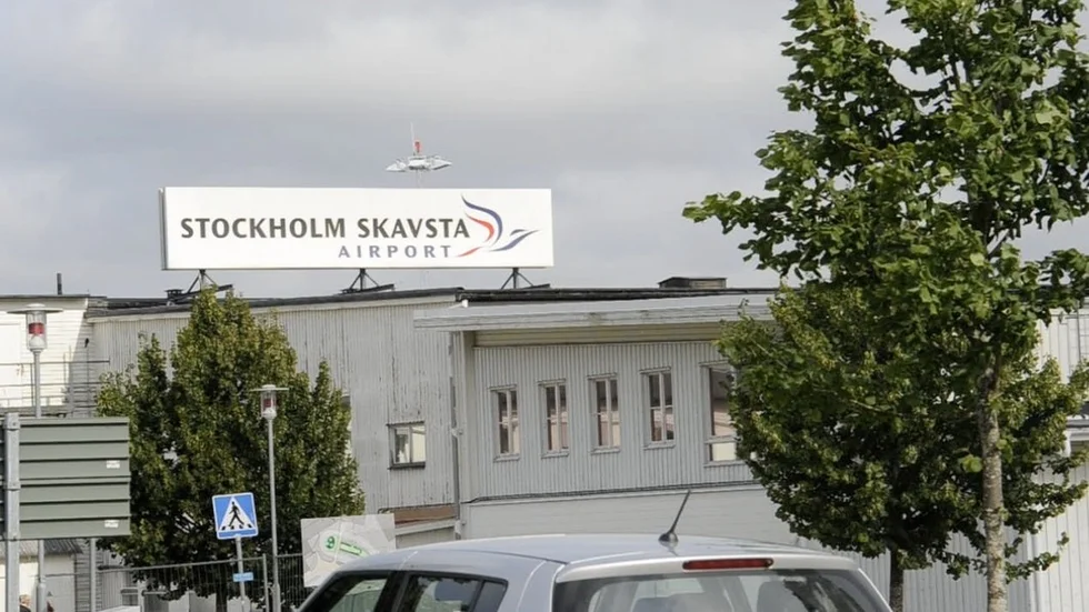 Här, på Skavsta flygplats, sker utbildningen.