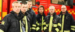Deltidsbrandmännen i Gnesta samlas till viktigt möte
