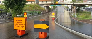 Torgkrocken: Asfaltering och marknad på samma dag