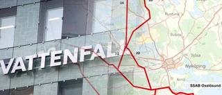 Kritik mot Vattenfalls planer på kraftledning genom Sörmland