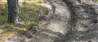 Insändare: Promenadstråk blev crossbana