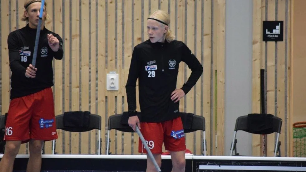 Pelle Hansson ska i fortsättningen spela för Strängnäs IBK. Foto: Privat