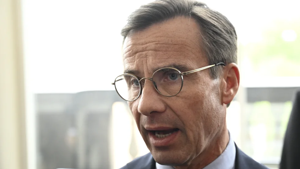 Moderaternas ledare Ulf Kristersson. Arkivbild.