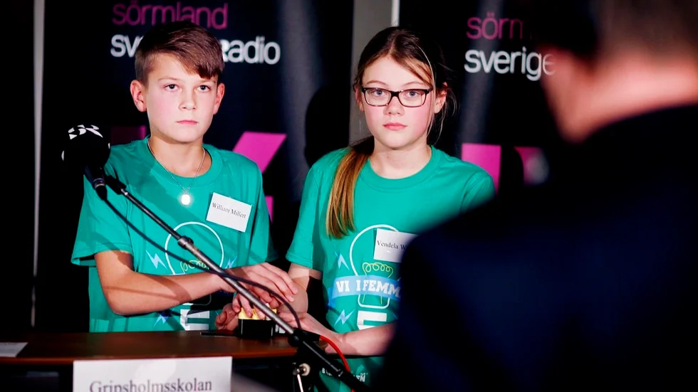 Förra året tog sig Gripsholmsskolan i Mariefred sig vidare till TV-kvalet. I år tävlar de på torsdag 17 januari i Vi i femman.