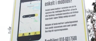 Insändare: Omöjlig parkerings-app vid resecentrum
