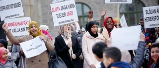 Eskilstunamuslimer i protest mot utspel om slöjförbud