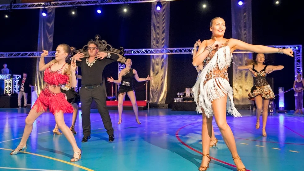 Deltagarna tävlande i allt från hiphop till salsa under helgen.